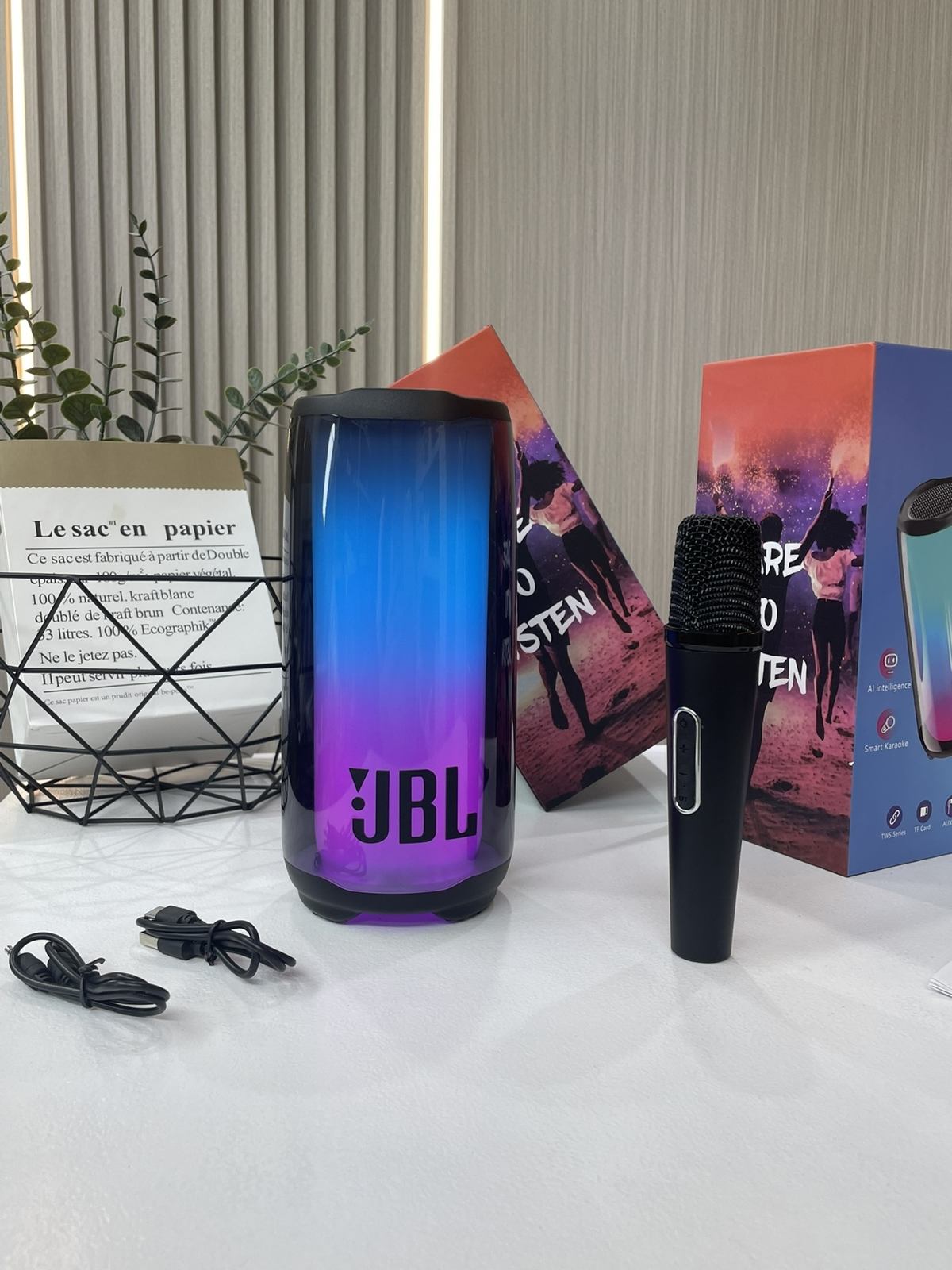 JBL新品脉动五代蓝牙音箱+K歌麦克风  第5张