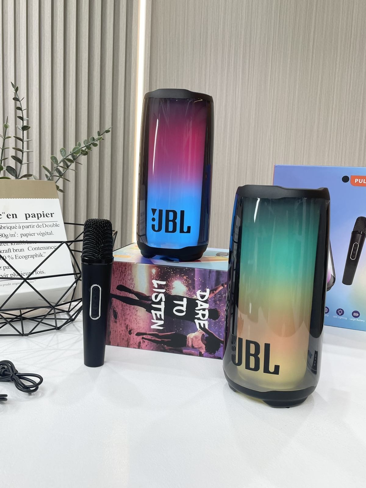 JBL新品脉动五代蓝牙音箱+K歌麦克风  第9张