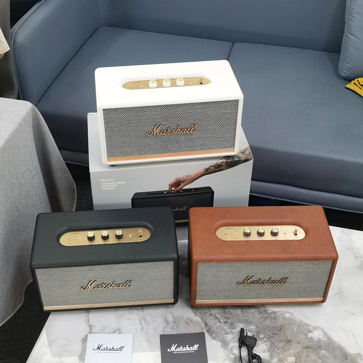 马歇尔 Marshall major stanmore II VOICE Black 无线蓝牙5.0摇滚重低音  第4张