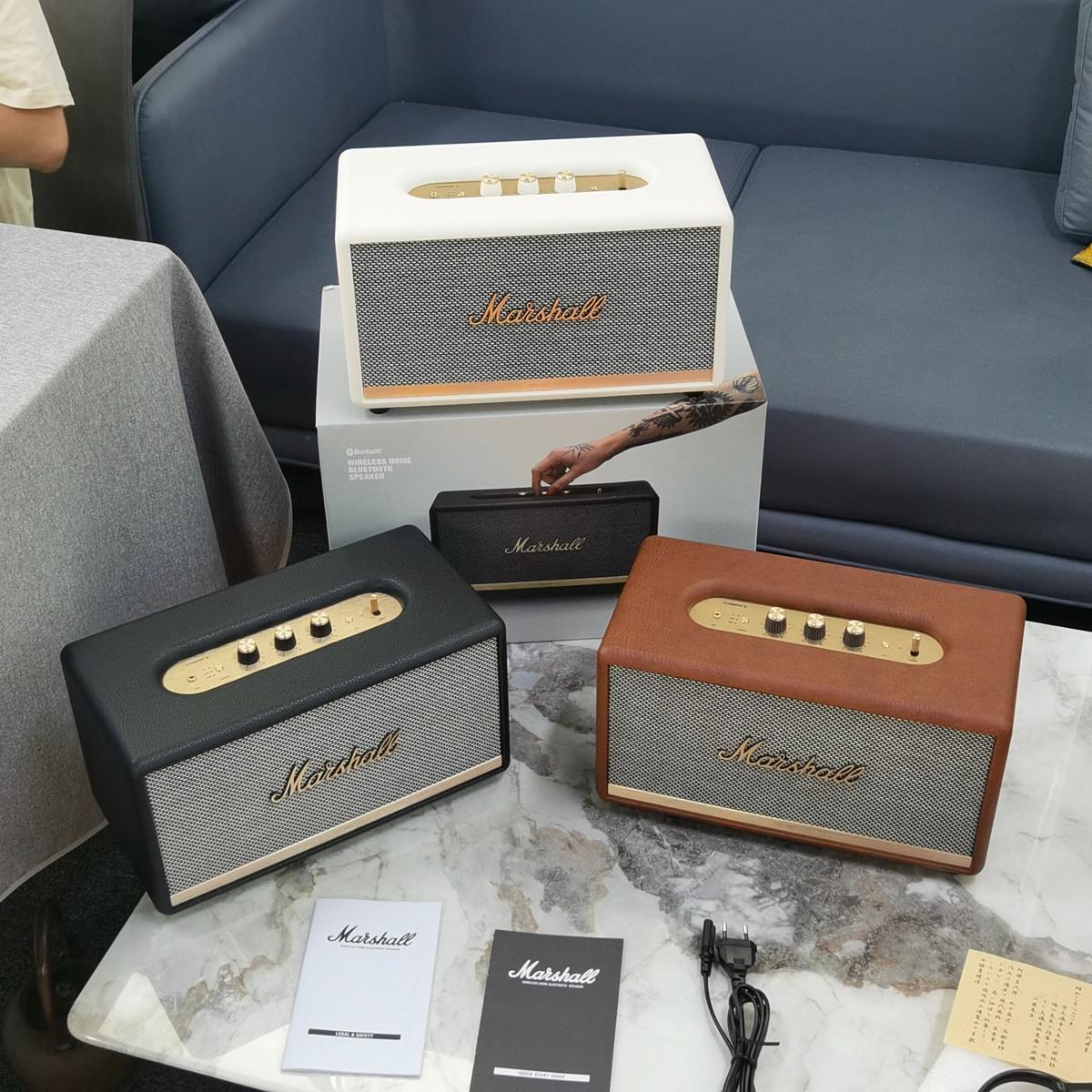 马歇尔 Marshall major stanmore II VOICE Black 无线蓝牙5.0摇滚重低音  第1张