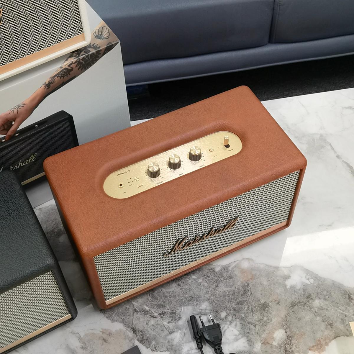 马歇尔 Marshall major stanmore II VOICE Black 无线蓝牙5.0摇滚重低音  第9张