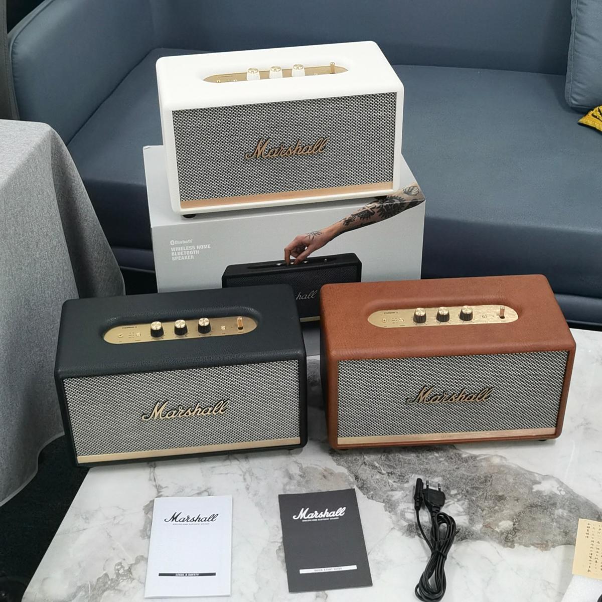 马歇尔 Marshall major stanmore II VOICE Black 无线蓝牙5.0摇滚重低音  第2张