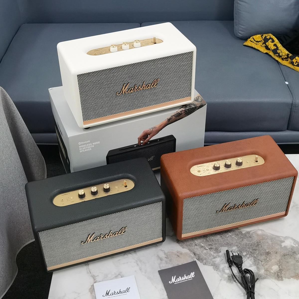 马歇尔 Marshall major stanmore II VOICE Black 无线蓝牙5.0摇滚重低音  第5张